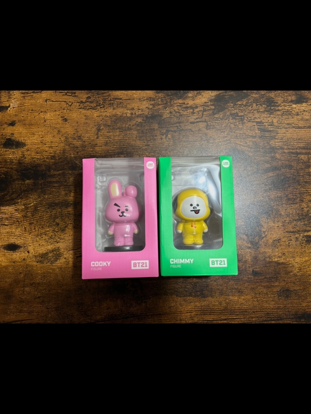 Line Friends BT21 Cooky and Chimmy